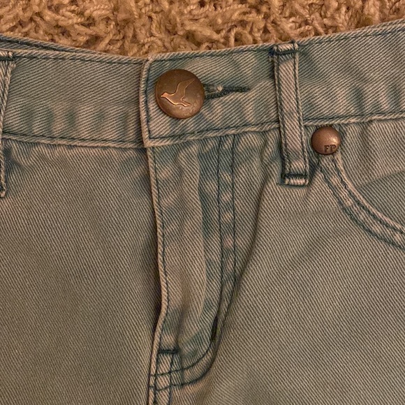 Free People Studded Jean Shorts - Picture 7 of 8